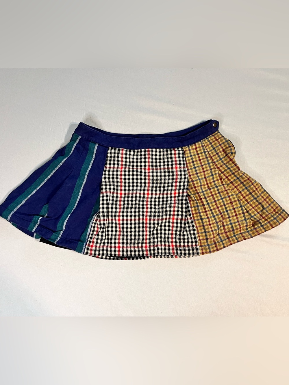 Rowing Blazers Size 14 Tartan Skirt with Lining